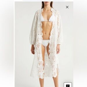 Laise Cotton Eyelet Cover-Up Dress
FARM Rio